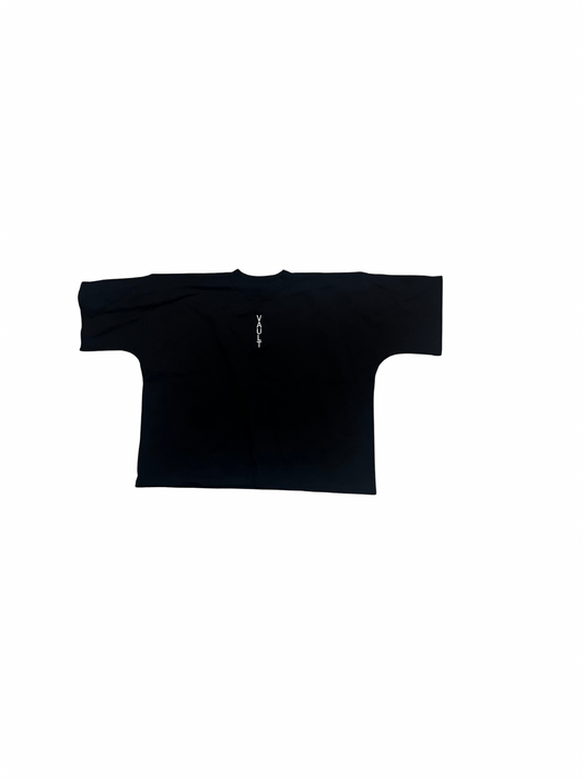 Over-Sized T-shirt(Vault down middle collar)