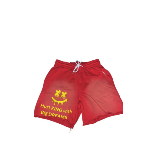 Red Sweat Shorts KINGD